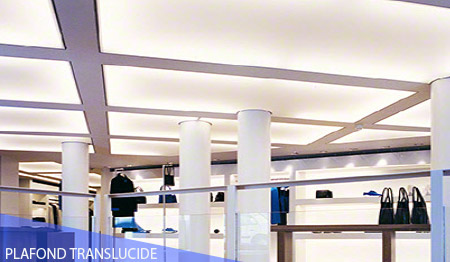 Plafond translicude